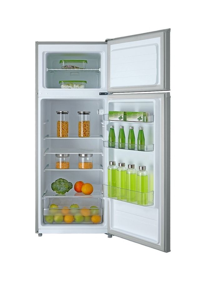 evvoli 225 Liters Double Door Refrigerator 80 W EVRFM-225S Silver - Image 3