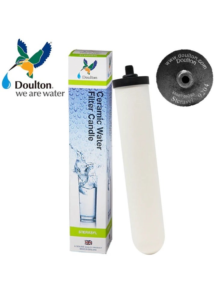 Doulton Doulton 10" Sterasyl Ceramic Water Filter Replacement Candle for HBA MKII  - Image 1