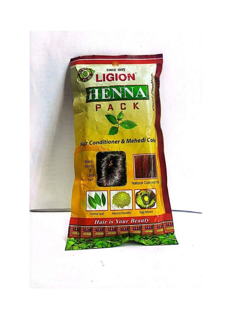 LIGION "Ligion Indian Henna natural conditioner colorant 100G " 