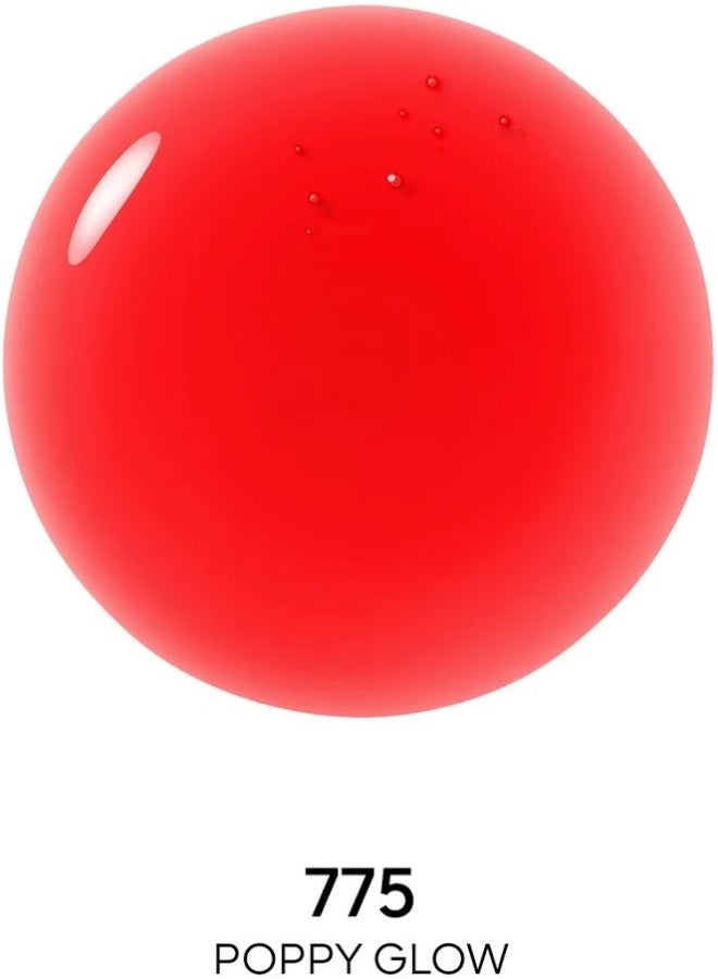 غيرلان كيس كيس بي جلو زيت الشفاه بالعسل – 775 POPPY GLOW – زيت شفاه مرطب بتركيبة 92٪ من مكونات طبيعية مع العسل ولمعان طبيعي - Image 2