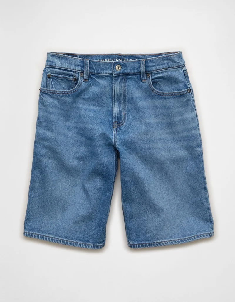 American Eagle  AE Stretch High-Waisted 11" Jort for Women | Best Price UAE