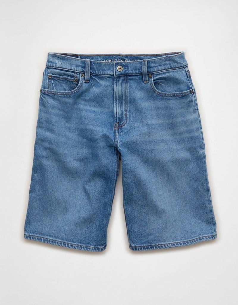 American Eagle AE Stretch High-Waisted 11" Jort - Image 4