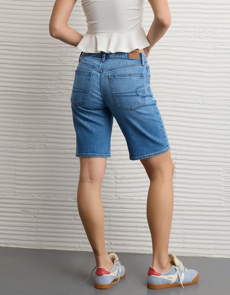 American Eagle  AE Stretch High-Waisted 11" Jort for Women | Best Price UAE