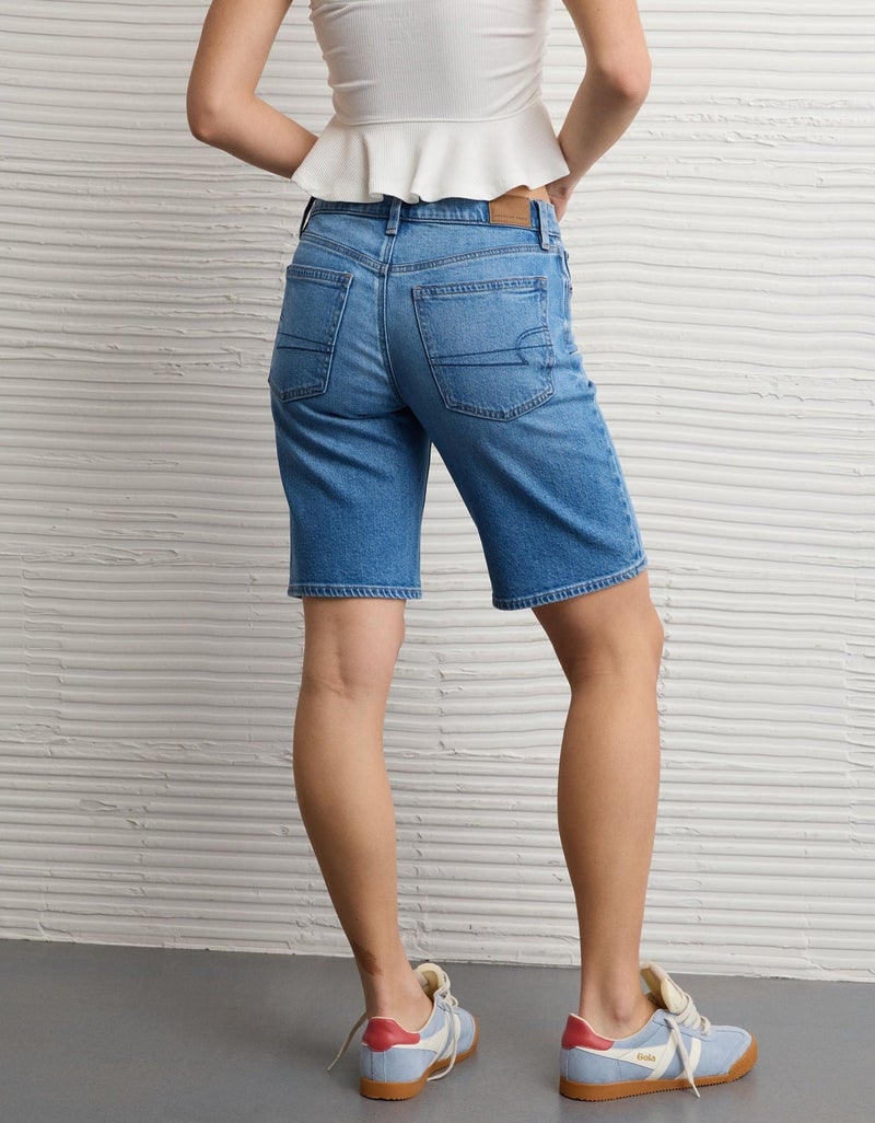 American Eagle AE Stretch High-Waisted 11" Jort - Image 2