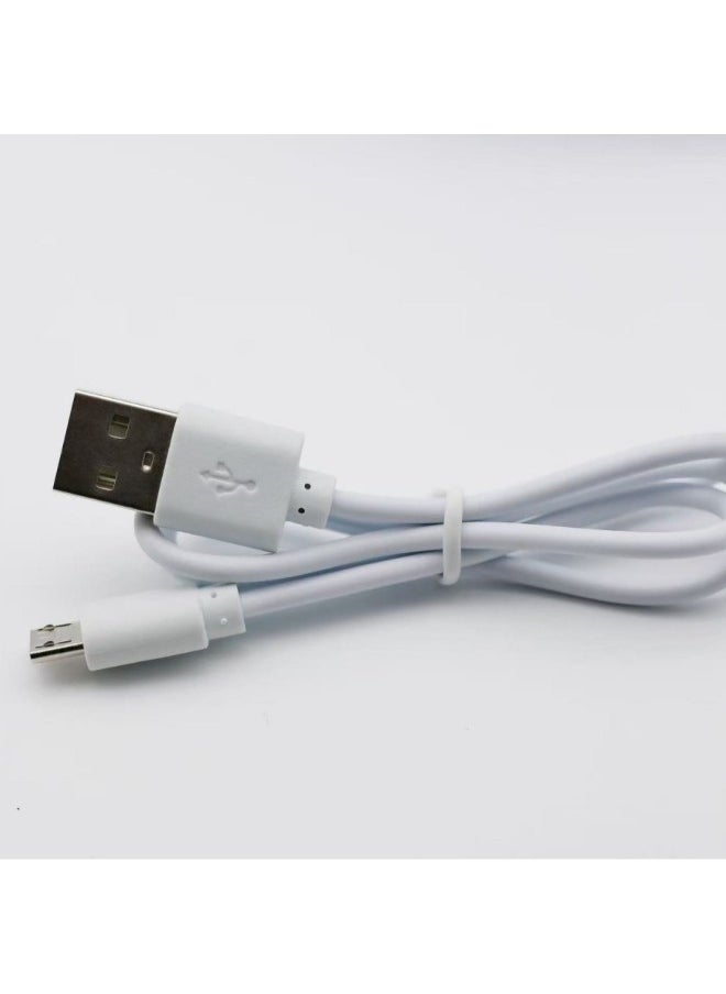 ماركة غير محددة كابل الماكينة V8 مناسب لأجهزة Android Typec Huawei Apple كابل بيانات USB قصير الخط سماعات رأس مروحة صوت كابل شحن - اللون: أبيض - الطول: 0.3 متر أندرويد  - Image 3