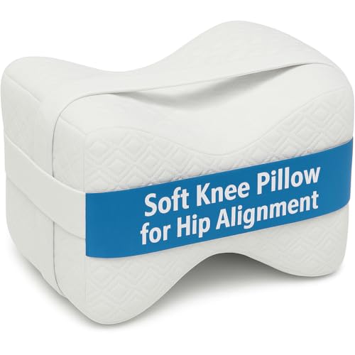 Aeris Soft Knee Pillow for Hip Alignment – 100% Memory Foam - Image 1