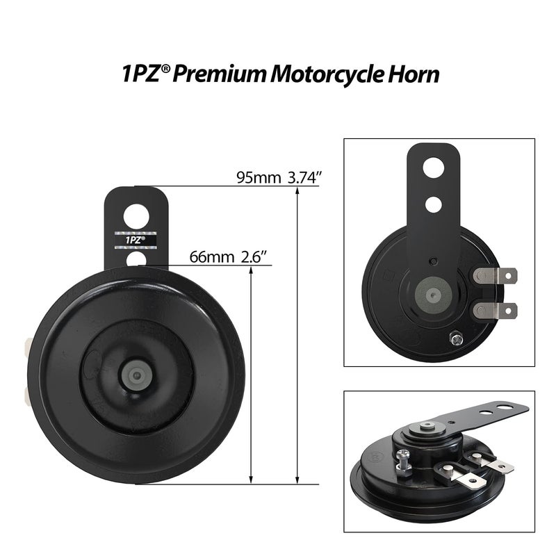 1PZ SR1-H01 Universal Light Turn Signal Switch + Flasher Relay + Horn Replacement for Honda KTM Suzuki Kawasaki Yamaha Motorcycle Dirt Bike - Image 4