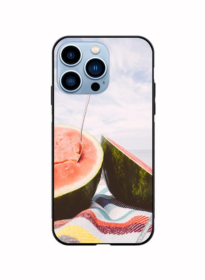 VR CREATIVE Protective Case Cover For Apple iPhone 13 Pro Max Melonade Design Multicolour - Image 1