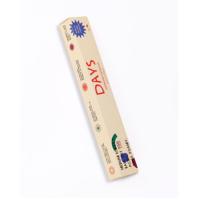 DAYS كبسولات قهوة الإسبريسو الأصلية من DAYS (10 كبسولات / 55 جم) - Image 2