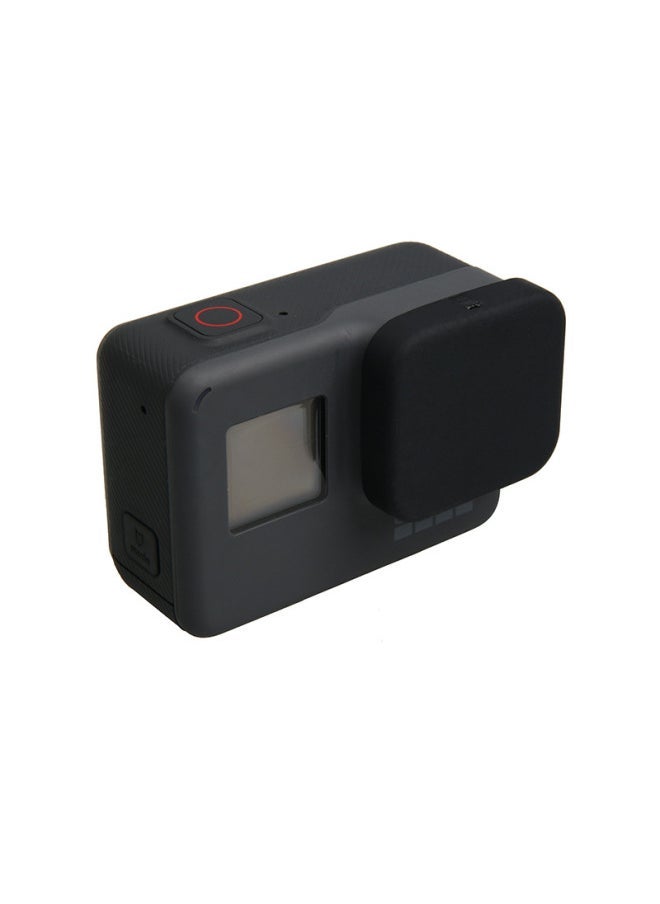 GoPro Accessories For Hero5/6/7 Black Silicone Lens Cover Domestic Accessories Lens Cover Protective Cover-Color:Black - Image 3