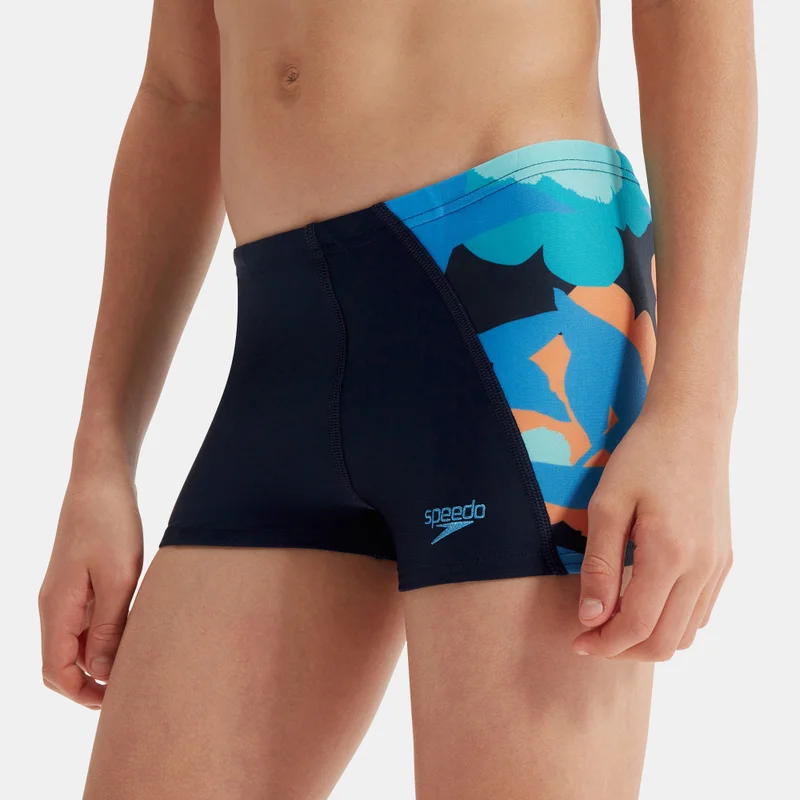 speedo Kids' Digital Panel Swimming Shorts