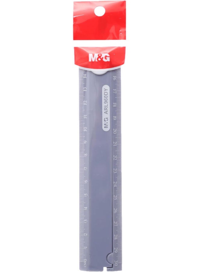 M&G Plastic Ruler, Dual-Scale Precise Measurements, 30/15 cm, assorted color - Image 5