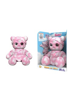 SoftT 28cm Soft Teddy Girl (Pink)– Cuddly Plush Gift in Display Box  - Image 1