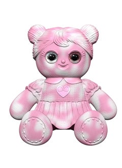 SoftT 28cm Soft Teddy Girl (Pink)– Cuddly Plush Gift in Display Box  - Image 3