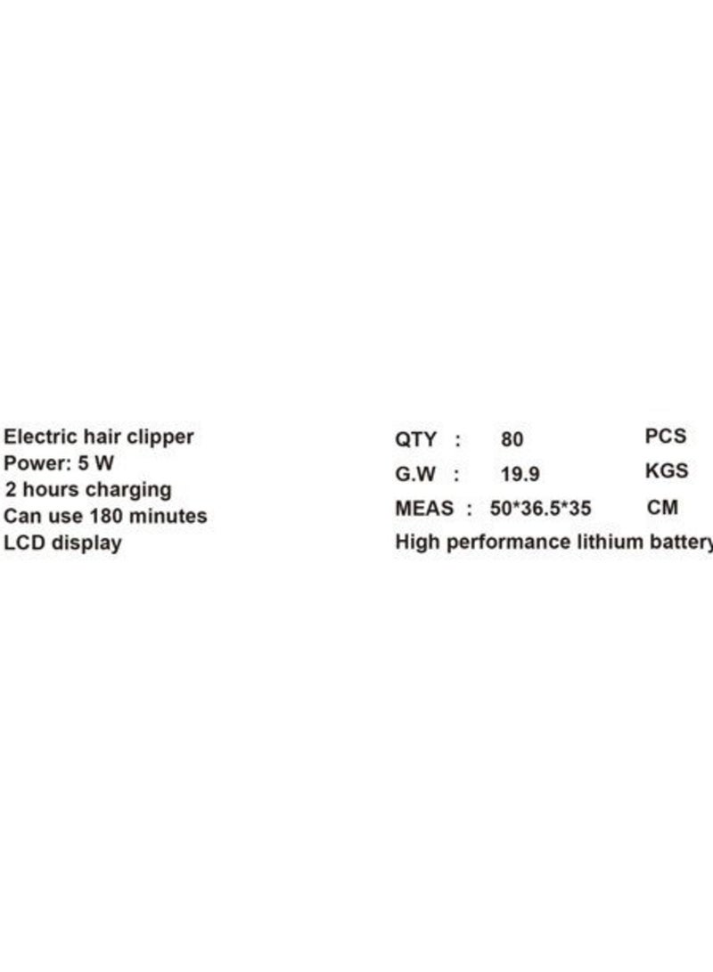 ELTRAZONE Cordless Rechargeable Professional Hair Clipper – High-Performance Trimmer for Salon-Quality Cuts - Image 3