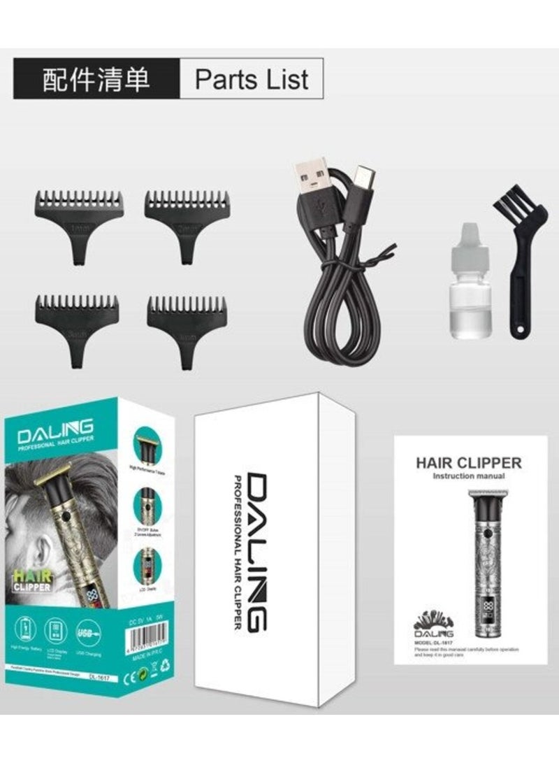 ELTRAZONE Cordless Rechargeable Professional Hair Clipper – High-Performance Trimmer for Salon-Quality Cuts - Image 2