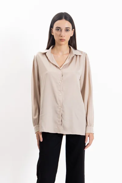 SHAPES COMFORT SATIN SHIRT