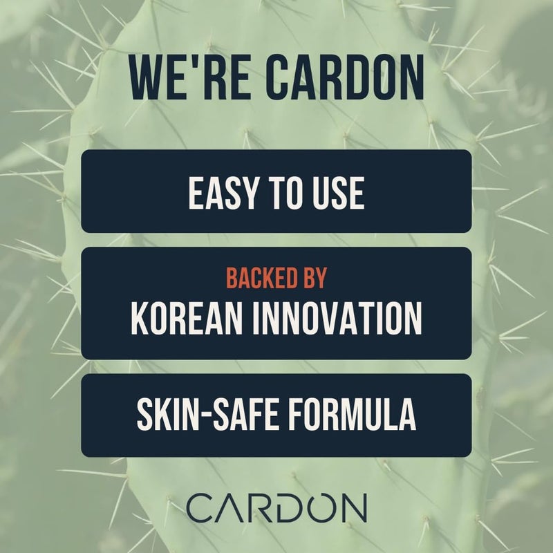 Cardon غسول وجه كاردون للرجال لتنظيف المسام العميقة، أفضل 4 مرات من الفحم، للبشرة الدهنية والمعرضة لحب الشباب | العناية بالبشرة الكورية الفاخرة | إزالة زيوت الوجه والأوساخ، (1 وحدة) - Image 5