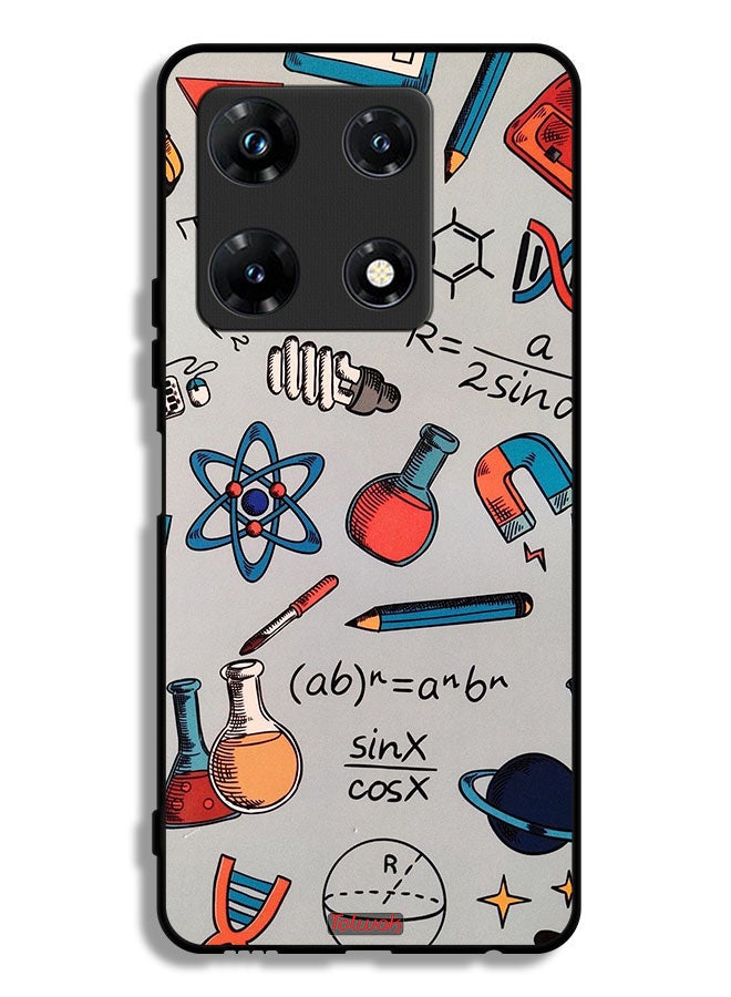 Tolwak Infinix Note 30 Pro Protective Case Cover Science Tags - Image 1