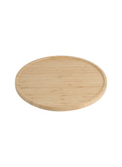 DANUBE HOME Loretta Bamboo Rotating Table – Stylish, Durable 360° Rotating Serving Tray for Spices, Condiments, Snacks & Drinks, Elegant Kitchen Organizer for Easy Access & Mess-Free Dining 38 X 3 Cm  - Image 3