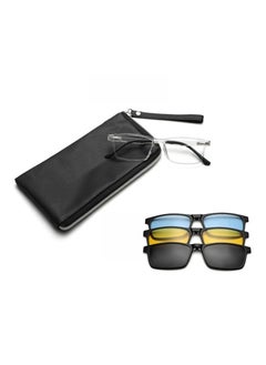 Magnetic sleeve mirror small frame night vision goggles 3-in-1 polarized sunglasses