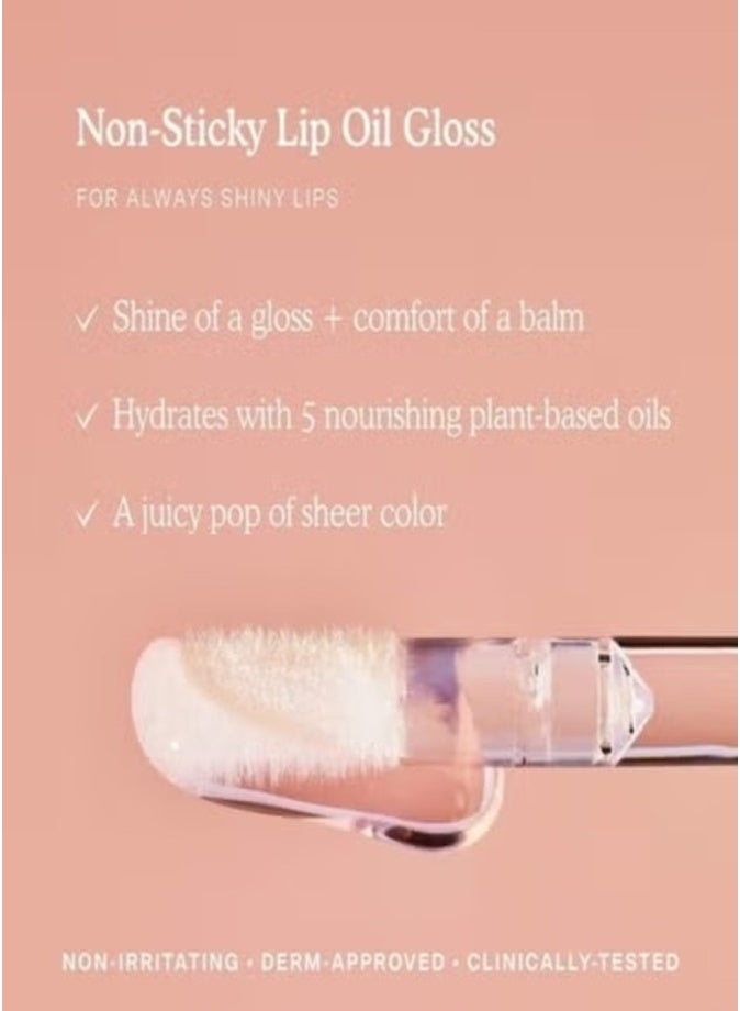 Tower 28 ShineOn Moisturizing Lip Jelly Gloss, Pistachio - semi-sheer, milky nude pink  3.9g – Non-Sticky, Hydrating Lip Shine - Image 5