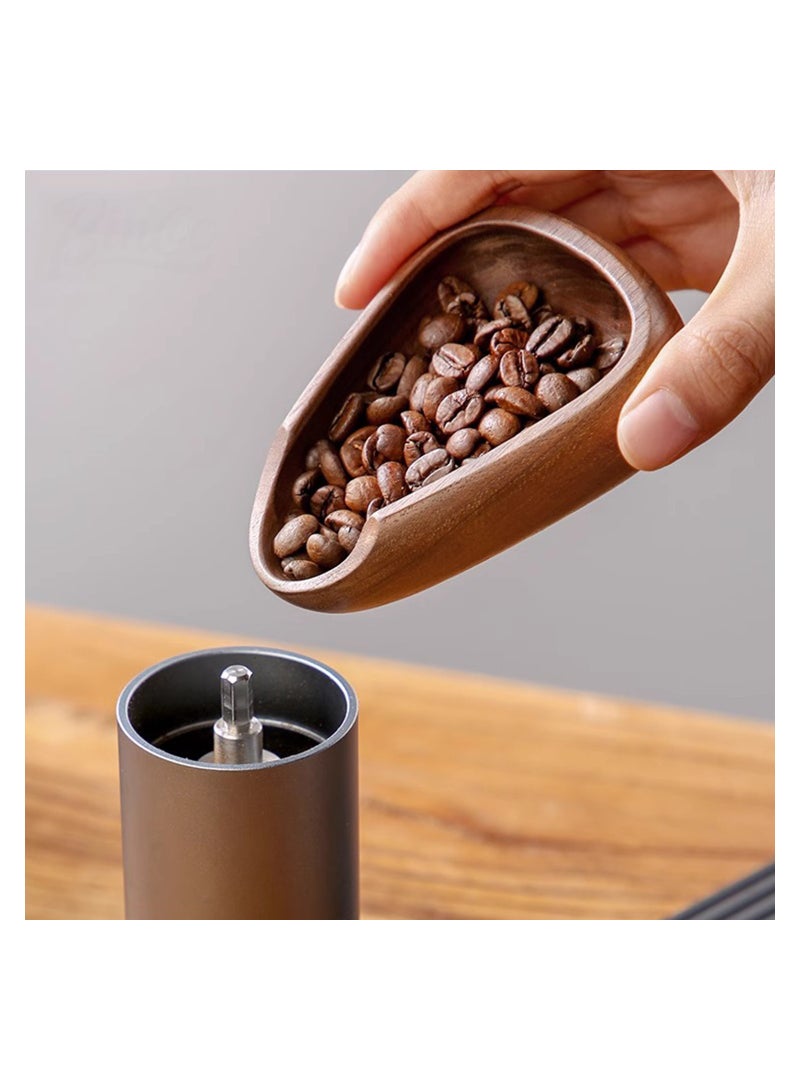 Excefore Wooden Espresso Dosing Cup, Dosing Cup For Coffee Beans, Coffee Cupping Tray, Coffee Bean Bowl Dosing, Wooden Dosing Tray, Sample Display Tray, Espresso Accessories For Coffee Or Tea - Image 2