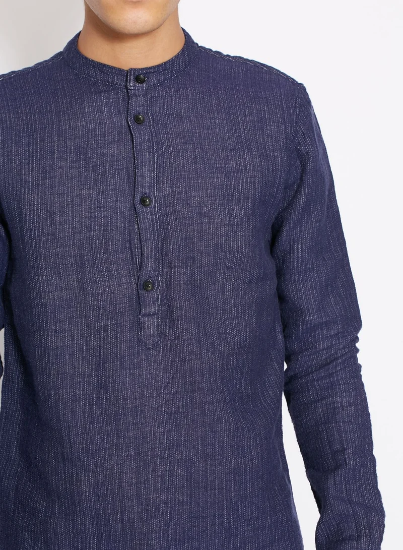 Anerkjendt Glibck Nehru Collar Shirt