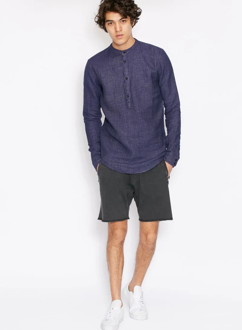 Anerkjendt Glibck Nehru Collar Shirt