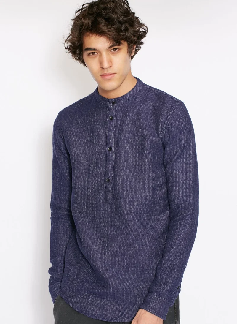 Anerkjendt Glibck Nehru Collar Shirt