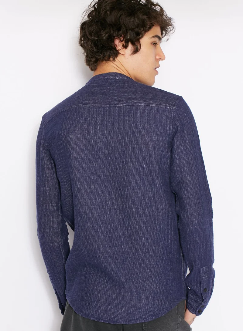 Anerkjendt Glibck Nehru Collar Shirt