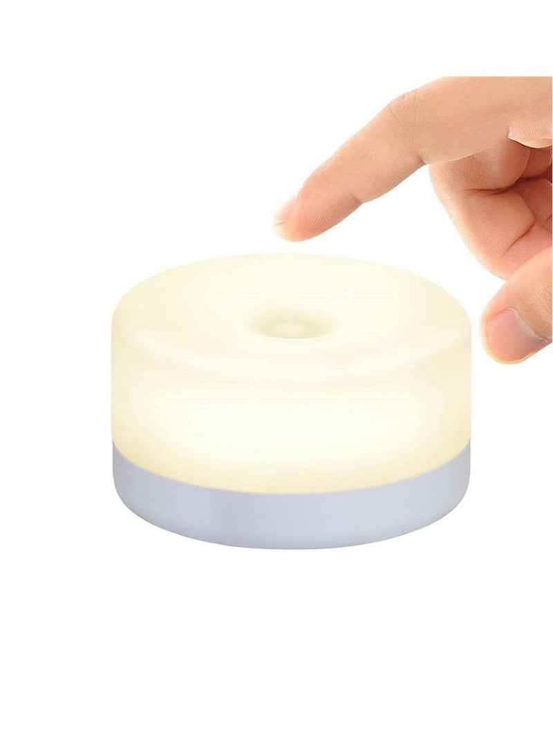 Luckam Energy Saving Light, Baby Night Light, Rechargeable Mini Touch Light, Wireless LED Night Lights for Kids, Portable Bedside Lamp for Breastfeeding, Dimmable Nursery Lamp - Image 1
