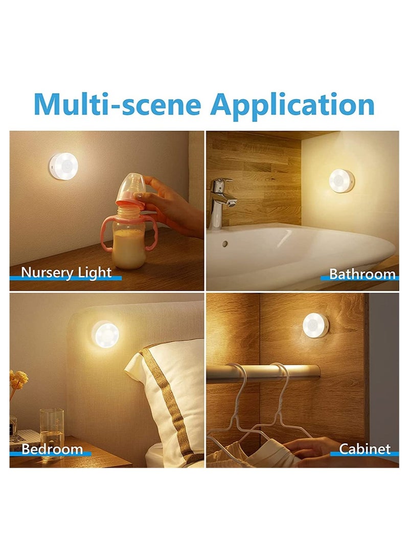 Luckam Energy Saving Light, Baby Night Light, Rechargeable Mini Touch Light, Wireless LED Night Lights for Kids, Portable Bedside Lamp for Breastfeeding, Dimmable Nursery Lamp - Image 5