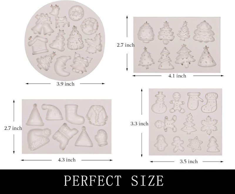 muyulin Christmas Cake Decor Mold Set - Image 2