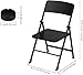 DS.DISTINCTIVE STYLE DS DISTINCTIVE STYLE Doll Chair 16 Scale Mini Folding Chair for 12 Inch Action Figure Black Tiny Miniature Furniture for Dollhouse Decoration - Image 4