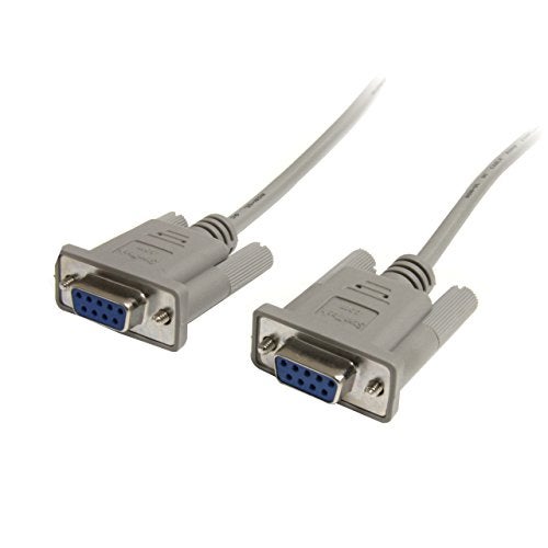 StarTech.com 6 ft Straight Through Serial Cable - DB9 F/F - Serial cable - DB-9 (F) to DB-9 (F) - 6 ft (MXT100FF) - Image 1
