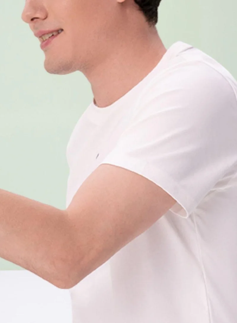 Giordano  Men Slim Cotton Nylon Stretch G-Motion Tee for Men | Best Price UAE