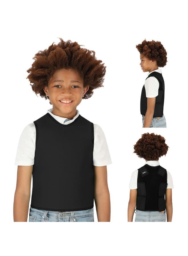 Special Supplies Sensory Compression Vest Deep Pressure Comfort (Black, X-Small) - Image 1