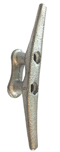 ZUJARA 6 inch Dock Cleats, 5-Pack Galvanized Iron Boat Cleat for Marine or Decorative Applications - Image 4