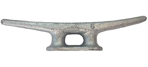 ZUJARA 6 inch Dock Cleats, 5-Pack Galvanized Iron Boat Cleat for Marine or Decorative Applications - Image 3