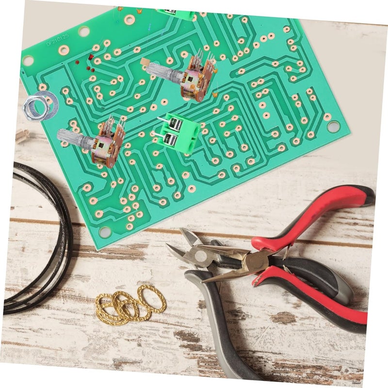 مجموعة لوحة مكبر صوت ستريو ثنائي القنوات افعلها بنفسك بقدرة 2x15 واط مع دائرة إمداد الطاقة - Image 3