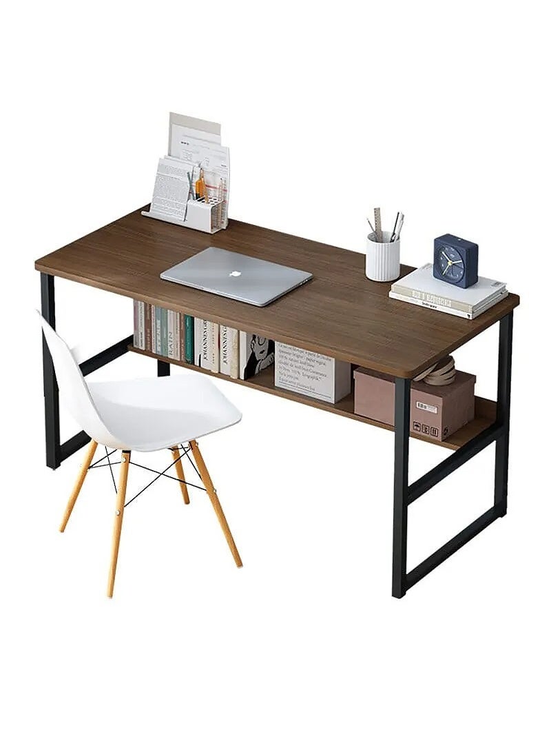 AGD Modern Design Computer Desk for Writing and Studying with Bookshelf 120 x 45 x 72 cm - Image 3