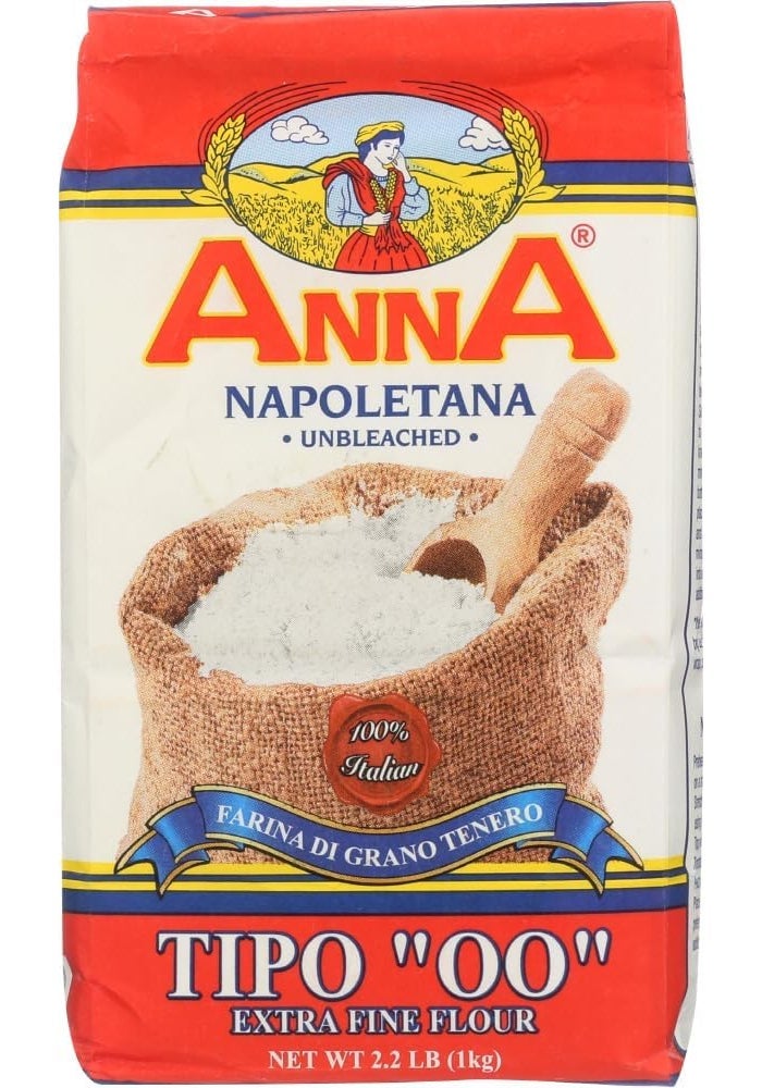 Anna - Napoletana Tipo "00" Extra Fine Flour, (3)- 2.2 lb Pkgs. by ANNA - Image 1