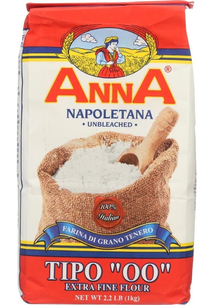 Anna - Napoletana Tipo "00" Extra Fine Flour, (3)- 2.2 lb Pkgs. by ANNA - Image 3