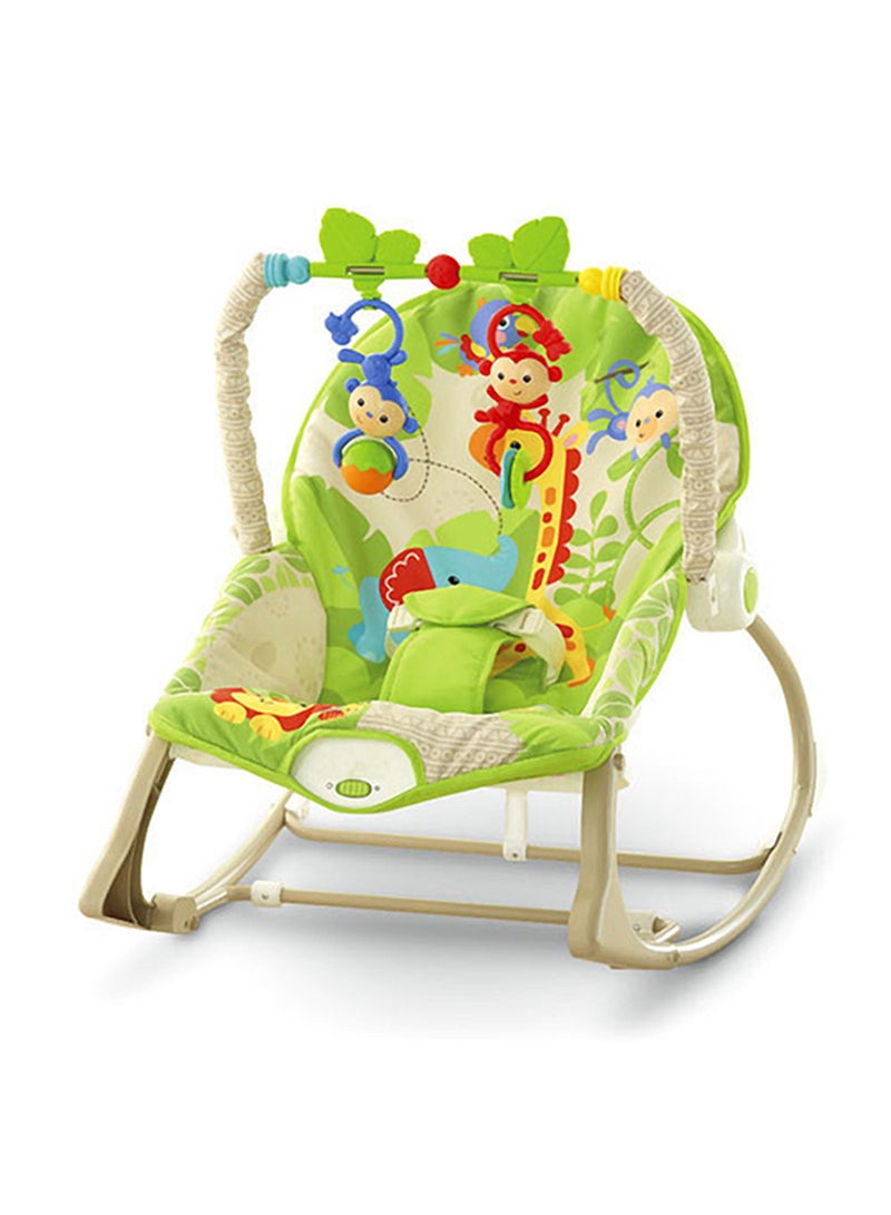 Infant To Toddler Recliner Portable Foldable Unique Design Vibratonal Rocker For Baby - Image 1