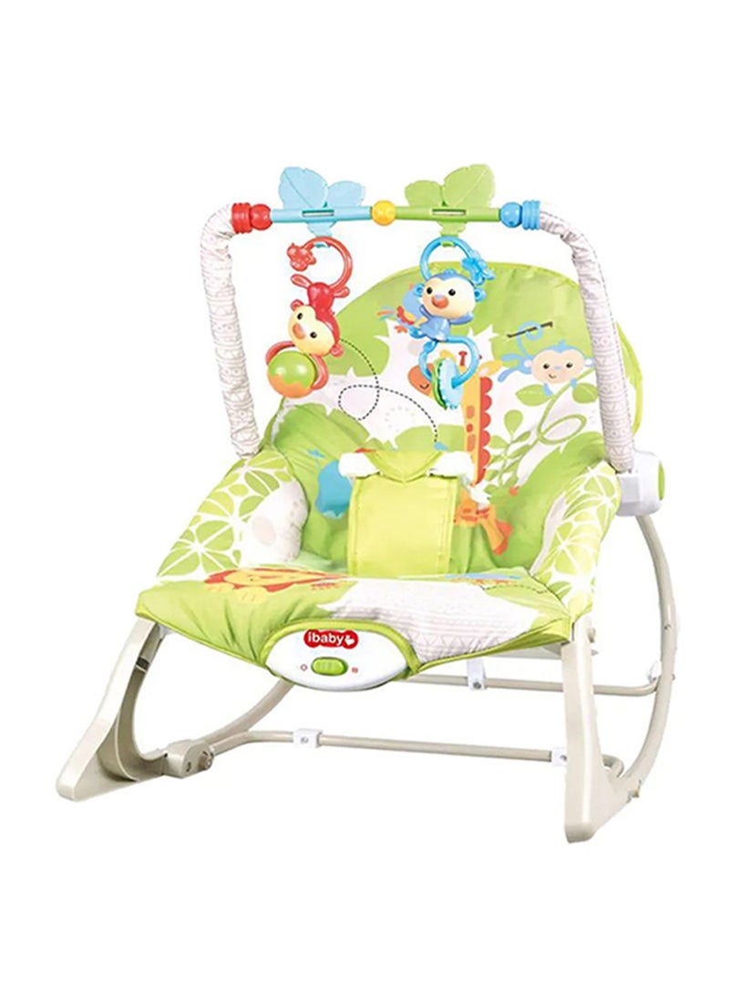 Infant To Toddler Recliner Portable Foldable Unique Design Vibratonal Rocker For Baby - Image 3