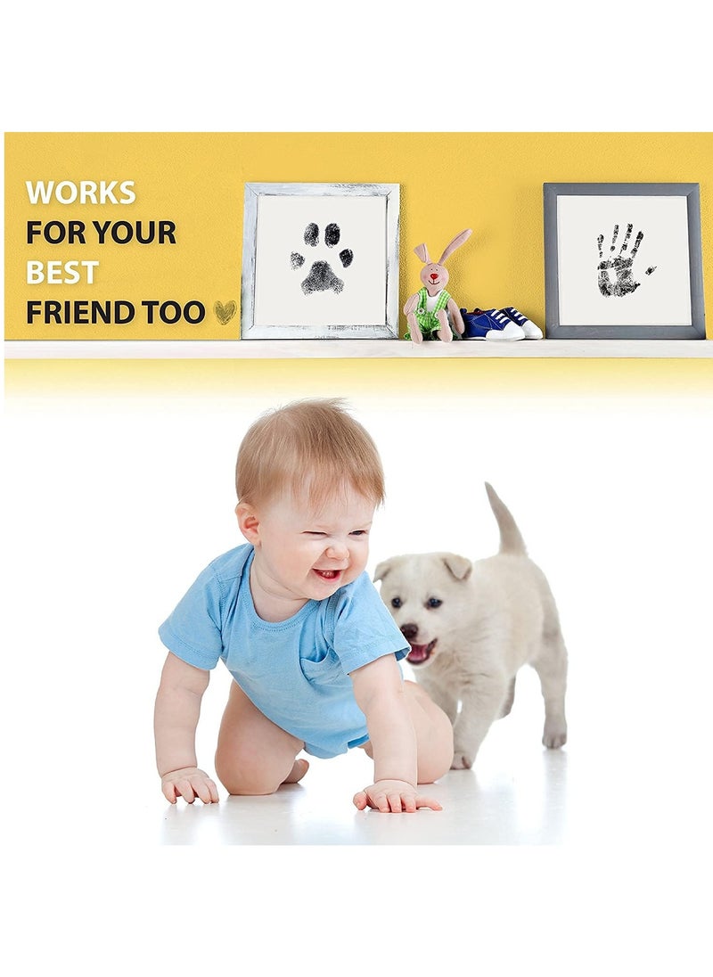 Gonice - Clean Touch Ink Pad for Baby Handprints and Footprints – Inkless Infant Hand & Foot Stamp – Safe for Babies, Doesn’t Touch Skin – Perfect Family Memory or Gift - Image 1