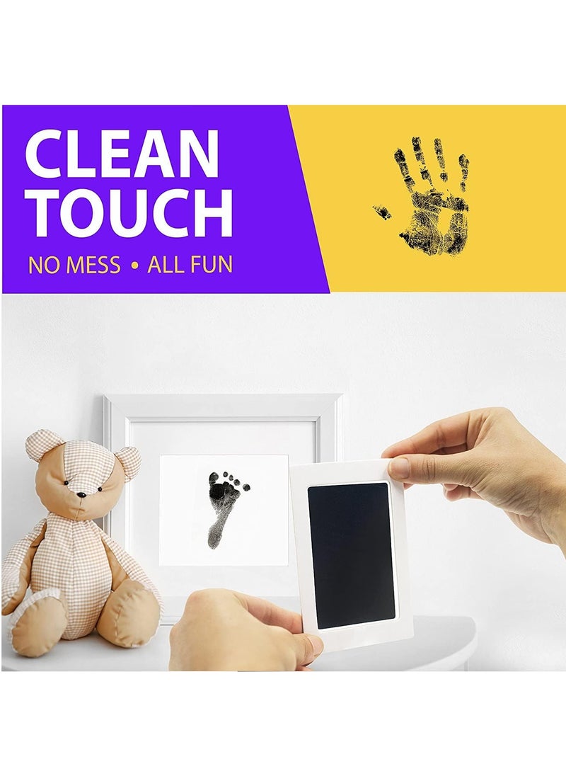 Gonice - Clean Touch Ink Pad for Baby Handprints and Footprints – Inkless Infant Hand & Foot Stamp – Safe for Babies, Doesn’t Touch Skin – Perfect Family Memory or Gift - Image 1