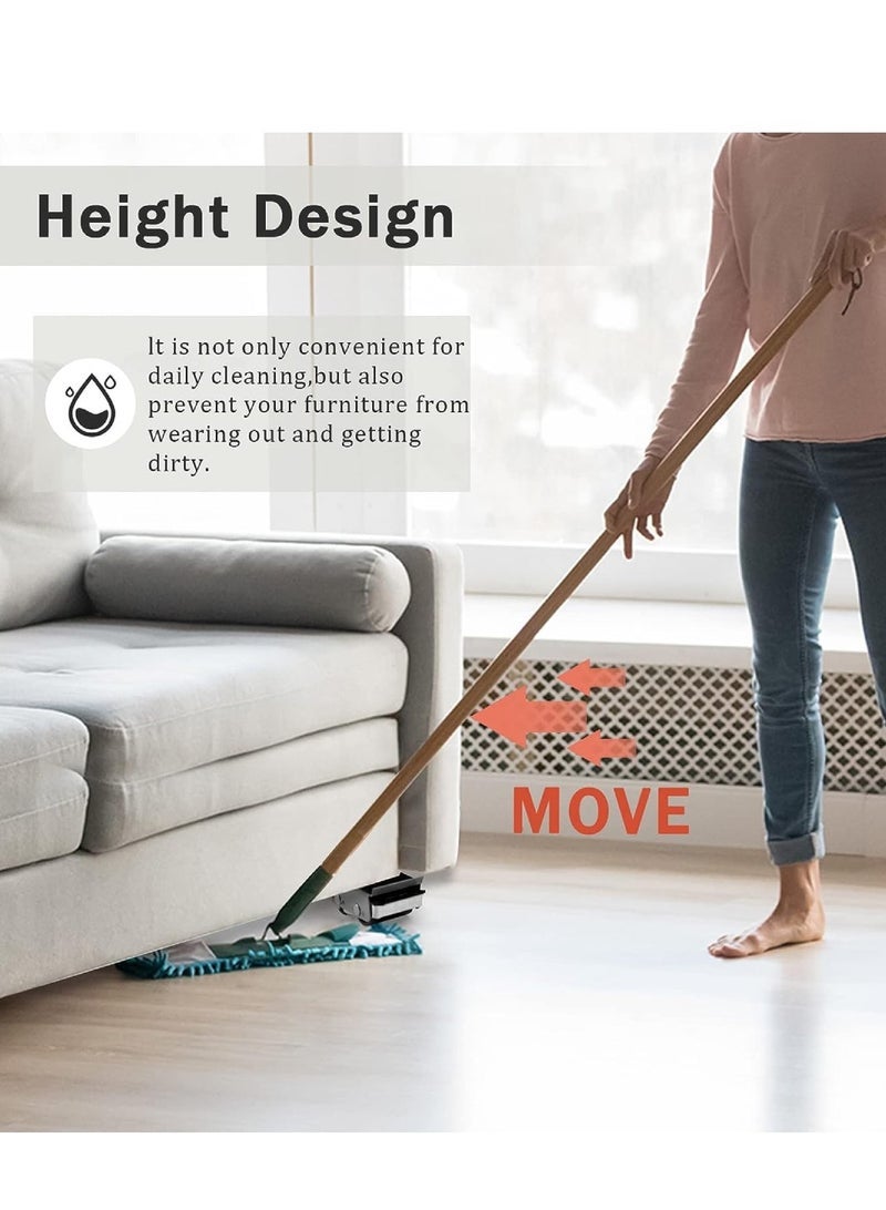 ELTRAZONE Heavy Duty Adjustable Appliance Base with Moving Roller for Home Appliances Washing Machines Refrigerators Dryers Dishwashers and Equipment with Wheels Anti-Skid Pad With Brake - Image 5