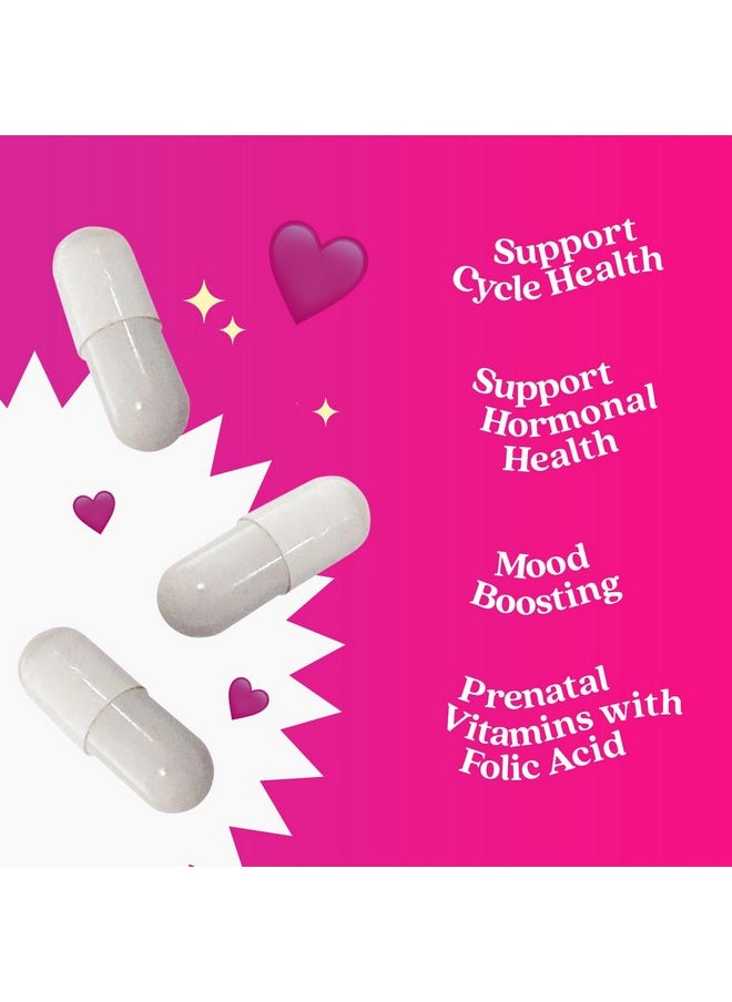 BeLive BeLive Myo-Inositol & D-Chiro Inositol Capsules - 90Ct I Inositol Supplement with Folic Acid Supplements for Woman, Optimal 40:1 Ratio (1)  - Image 4
